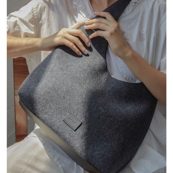 GRAF LANTZ x EILEEN FISHER TEARDROP TOTE RARE - Picture 2 of 11